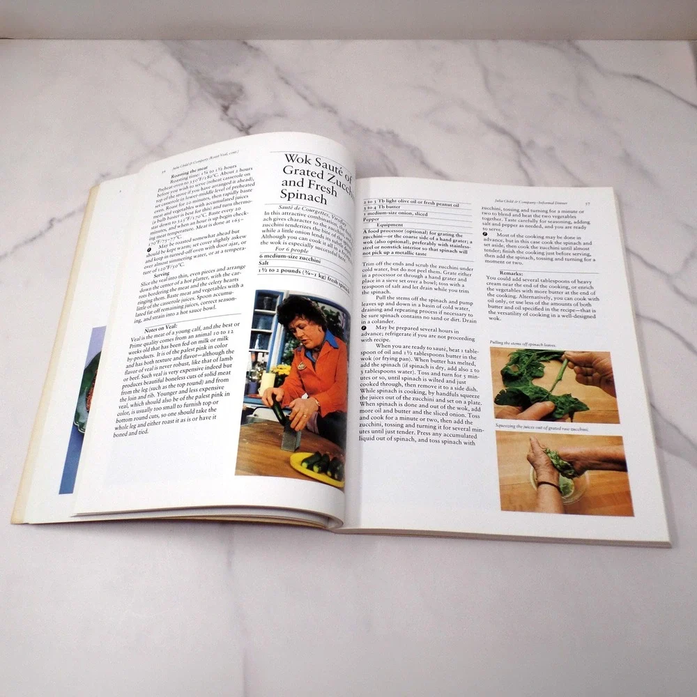 Vintage Cookbook, Julia Child & Company (1978)
